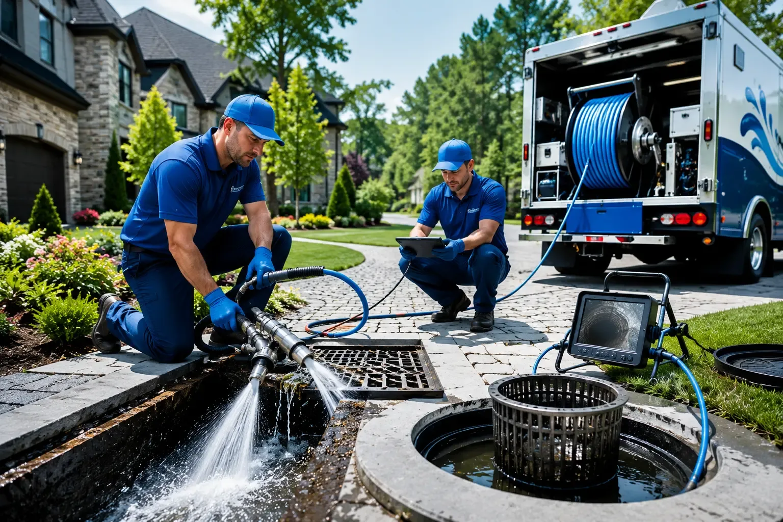 Local outdoor drain cleaning professionals in Springbrook, WI