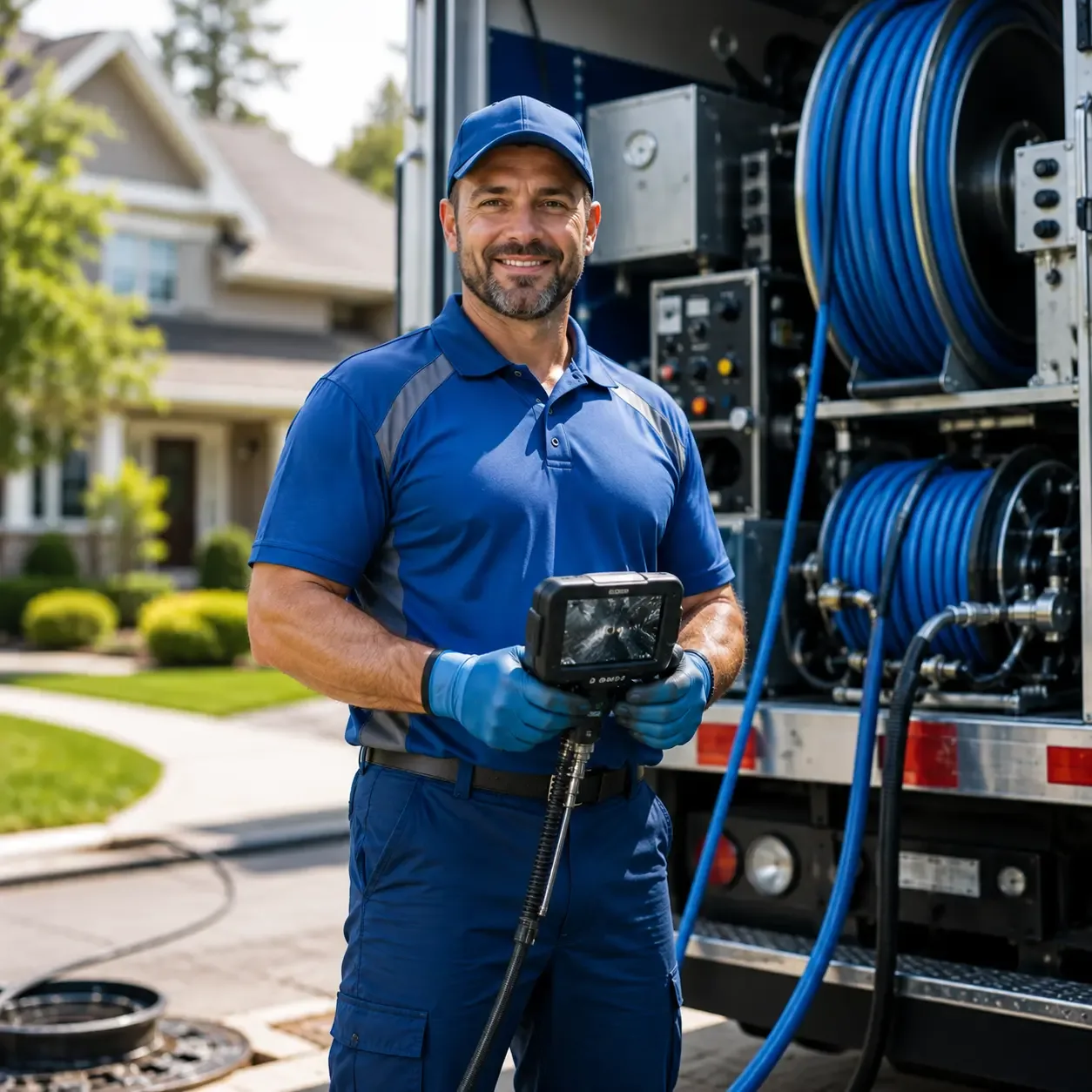 Local outdoor drain cleaning specialists in Springbrook, WI